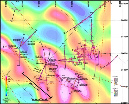 Cannot view this image? Visit: https://zephyrnet.com/wp-content/uploads/2023/10/doubleview-reports-strong-mineralization-extends-buck-zone-of-the-lisle-deposit-another-250m-south-southwest-1.jpg