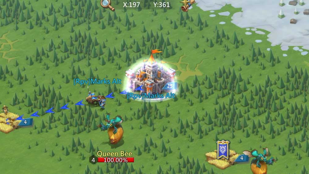 Resource Gathering Lords Mobile