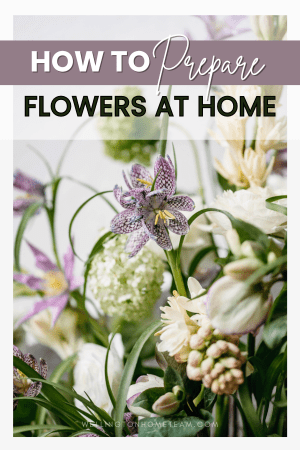 How To Prepare Flowers at Home