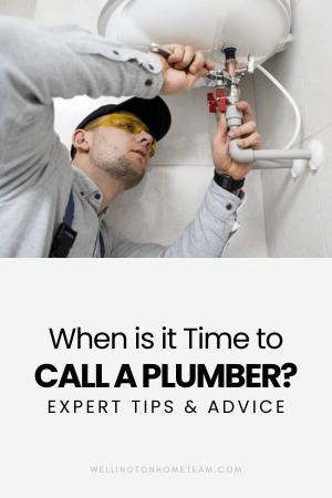 Wanneer is het tijd om een ​​loodgieter te bellen?