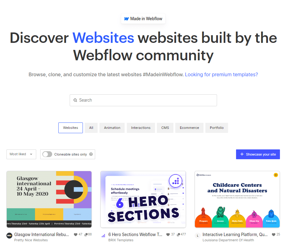 webflow-website
