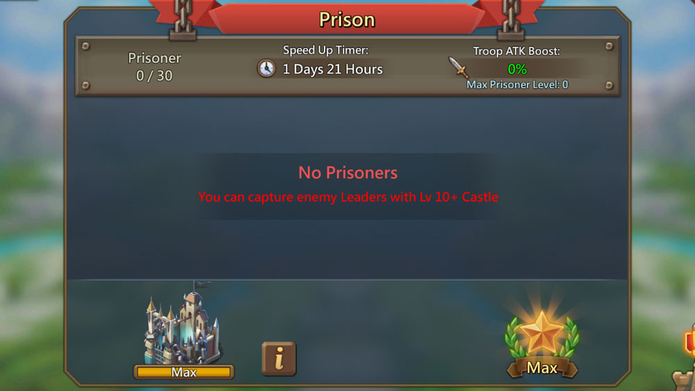 Prison Capturing Screen