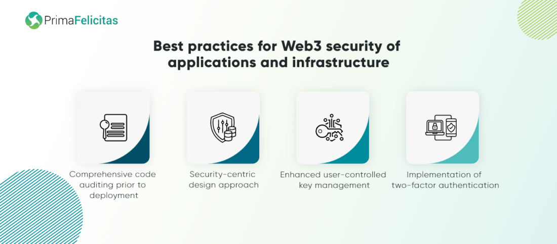 Uygulamaların ve altyapının Web3 güvenliği için en iyi uygulamalar