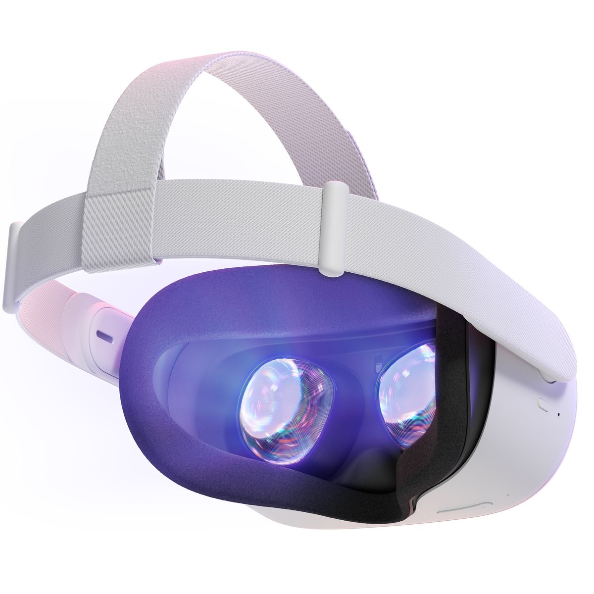 Oculus Rift 2 kulaklığının arkası, yeni kumaş kayışı gösteriyor