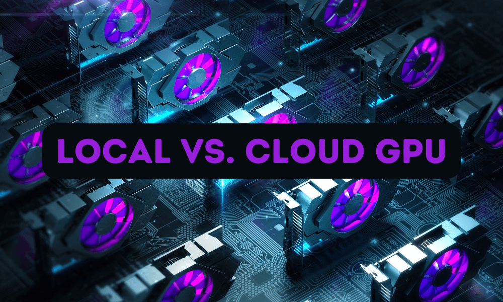 Construir una máquina GPU versus usar la nube GPU
