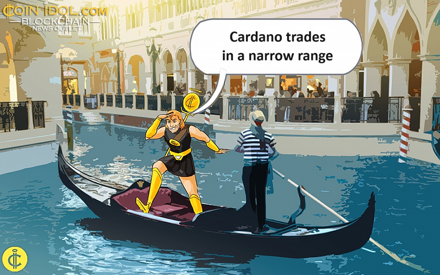 Cardano trades in a narrow range