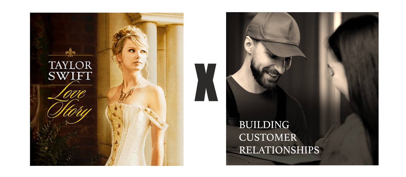 Historia de amor de Taylor Swift x Construcción de relaciones con los clientes