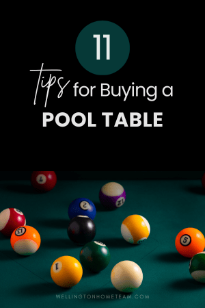 11 Tips for Buying a Pool Table