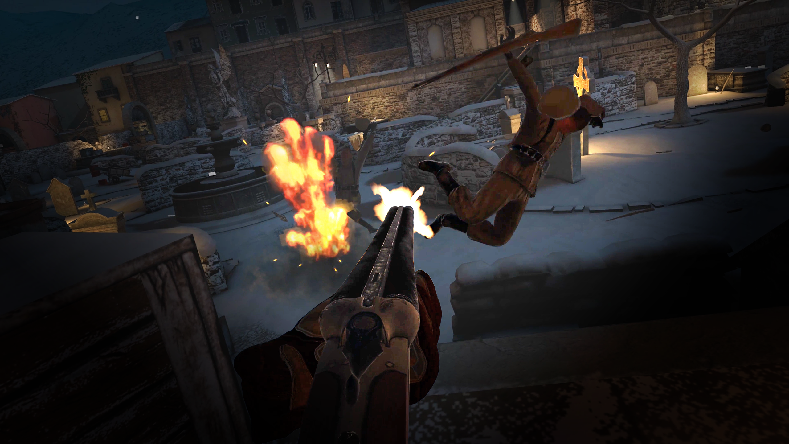 Ảnh chụp màn hình Sniper Elite VR: Chiến binh mùa đông