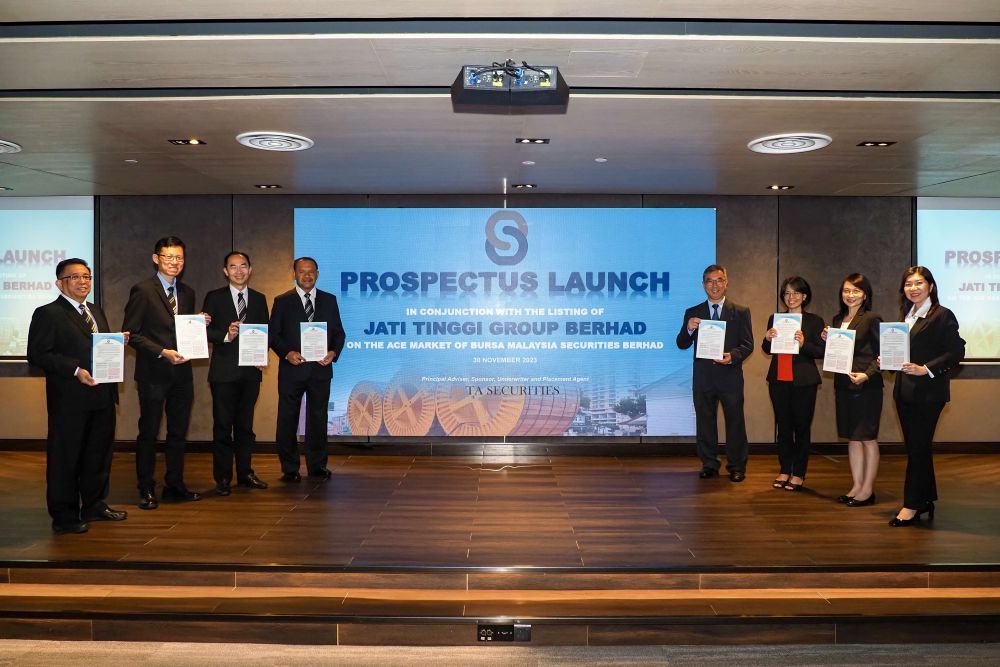Jati Tinggi streeft ernaar om RM18.04 miljoen op te halen via de beursintroductie van ACE