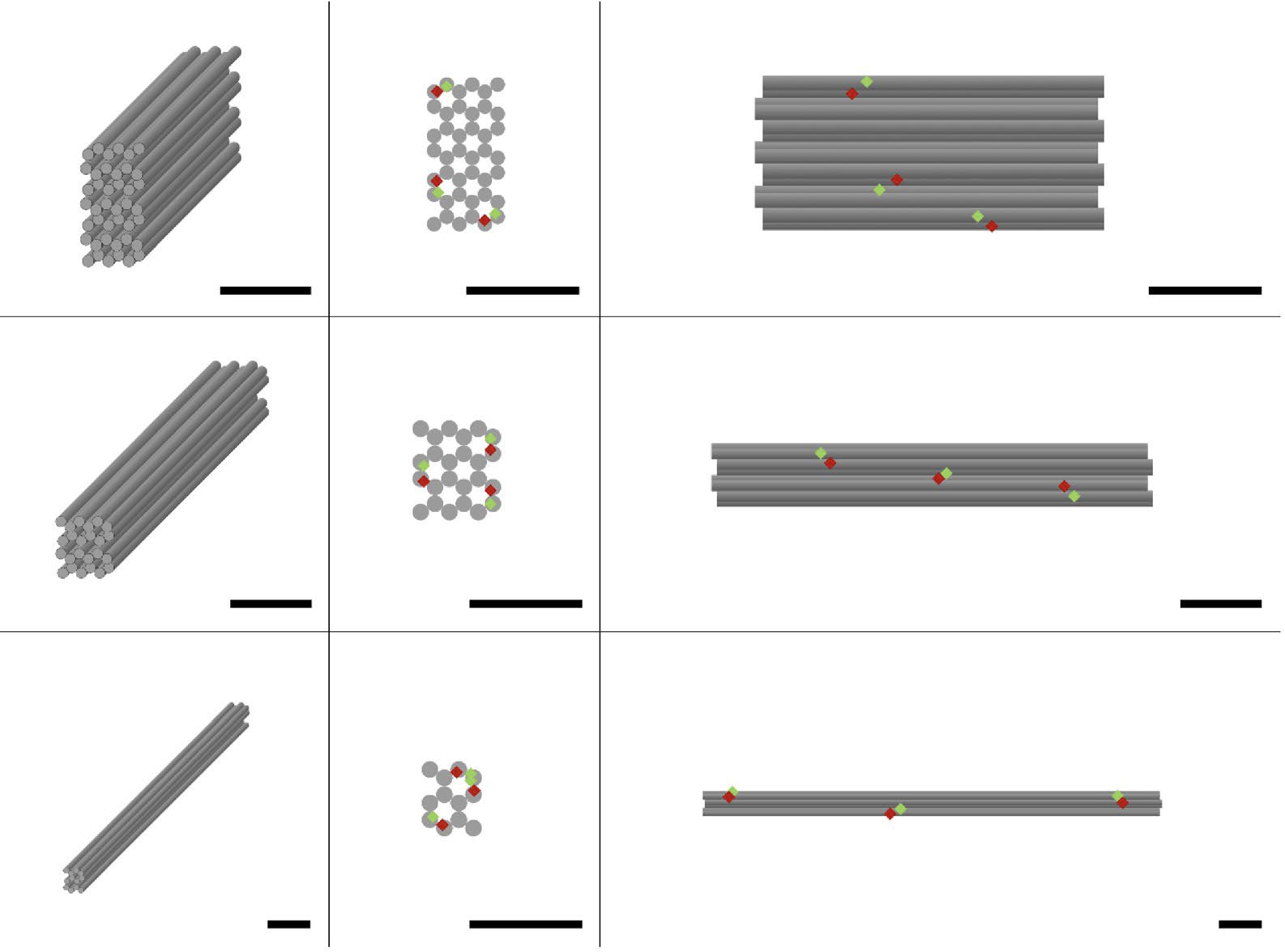 Structural characterization of the DNA origami nanostructures and quality assessment of their assembly