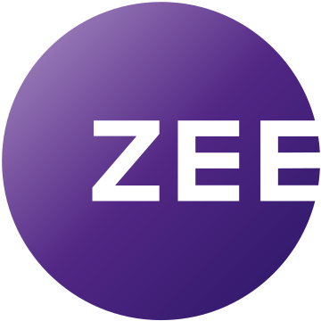 "Zee"의 보라색 로고.