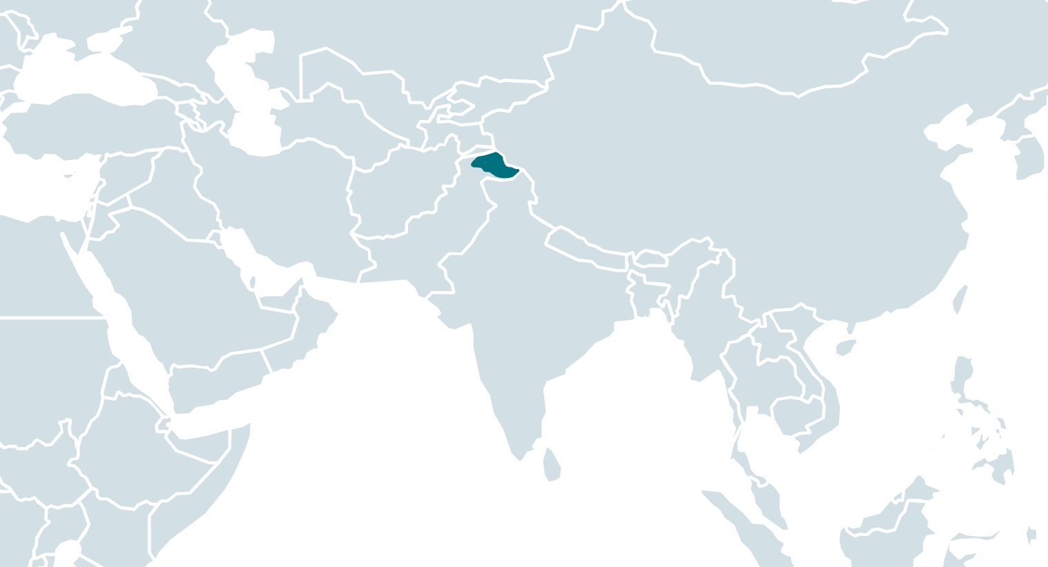 Figura 1 La regione del Gilgit-Baltistan