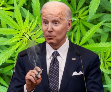 Biden probará la marihuana a su edad.