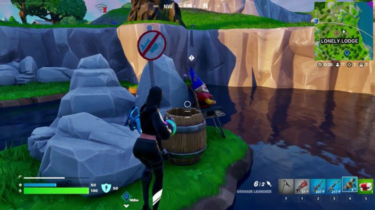 Lonely Lodge Gnome In Fortnite