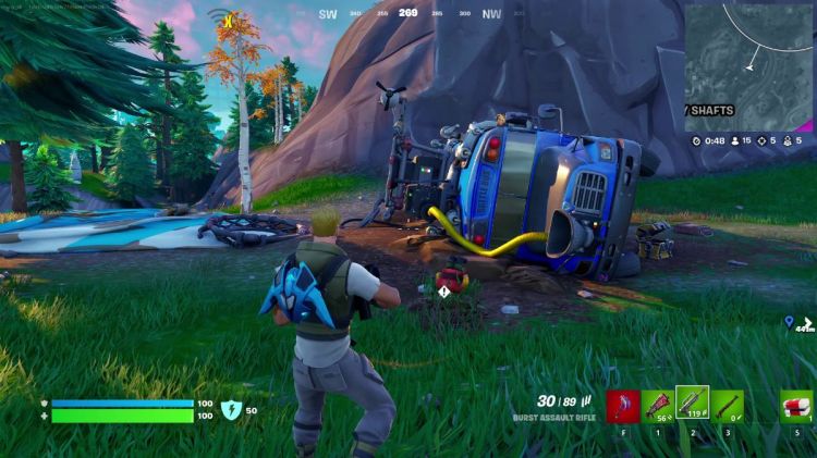 Battle Bus-kabouter in Fortnite