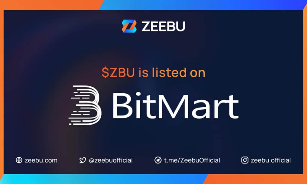 BitMart borsasındaki Zeebu token listeleri - 1