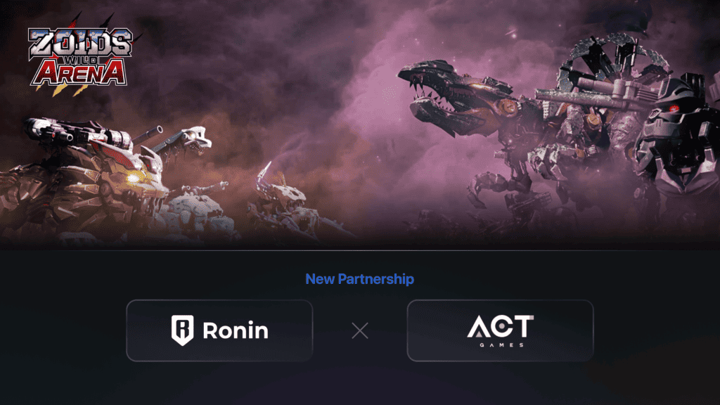 Φωτογραφία για το άρθρο - Zoids Wild Arena Migrates to Ronin Blockchain of Axie Infinity Developers