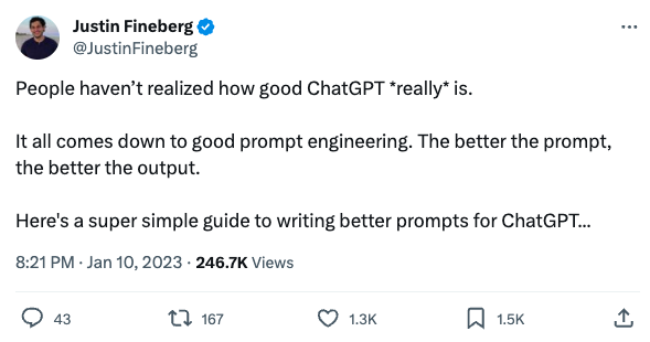 ChatGPTプロンプトの書き方