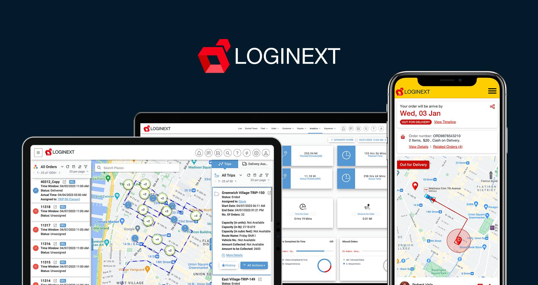 LogiNext - Het nummer één softwareplatform voor koeriersbeheer