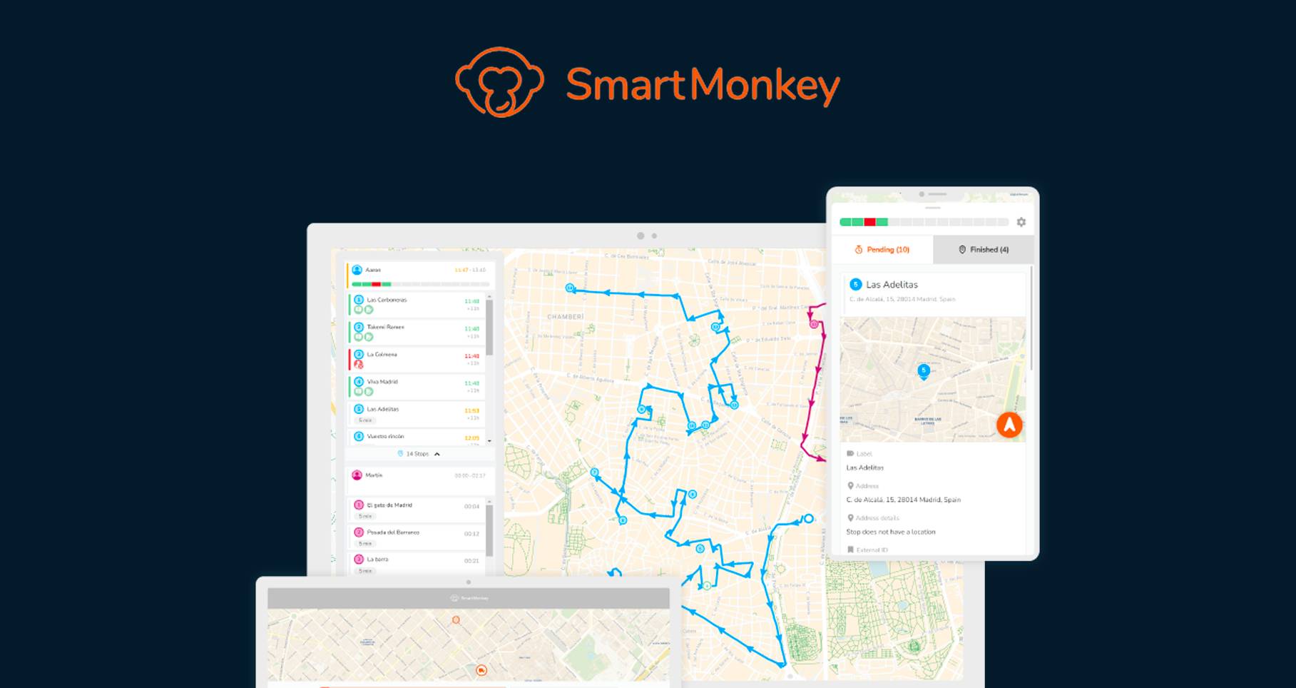 Aplicación Smart Monkey Planner