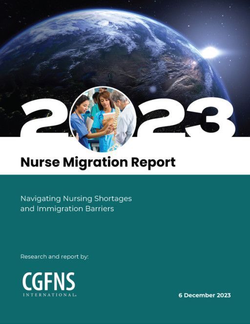 CGFNS 2023 Migratierapport voor verpleegkundigen