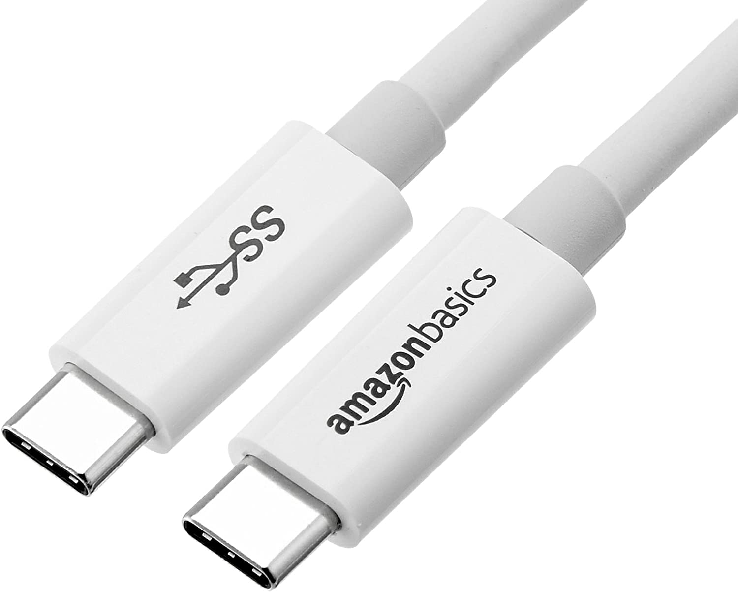 Amazon Basics USB-C USB 6-oplaadkabel van 3.1 meter lang