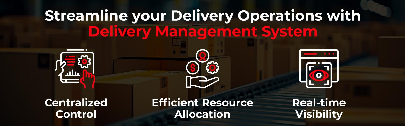 Optimice las operaciones de entrega con el sistema de gestión de entrega