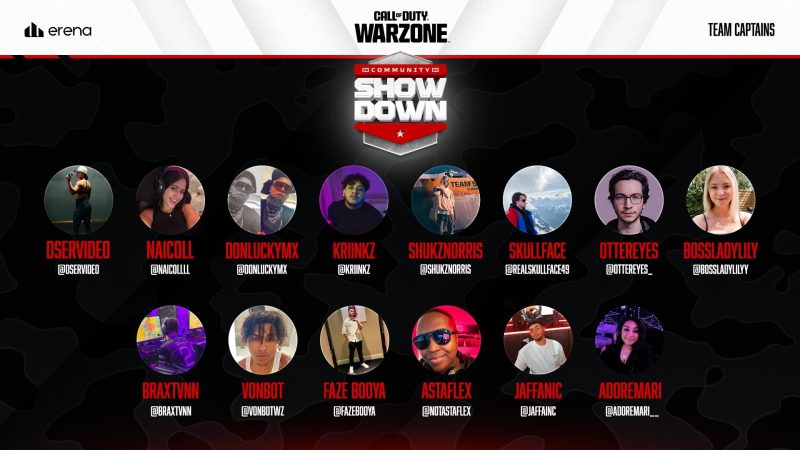 Here are the remaining 15 captains for the erenaGG Urzikstan Community Showdown