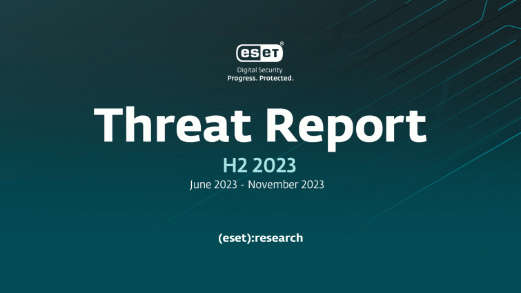 Informe de amenazas de ESET H2 2023