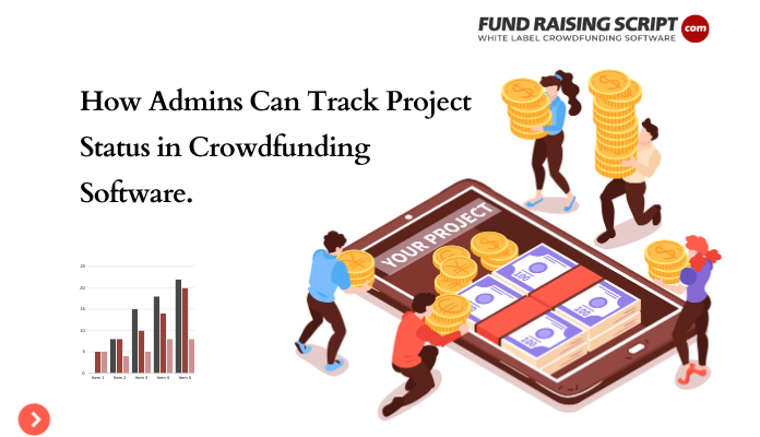 Cách quản trị viên có thể theo dõi trạng thái dự án trong nền tảng Phần mềm gây quỹ cộng đồng