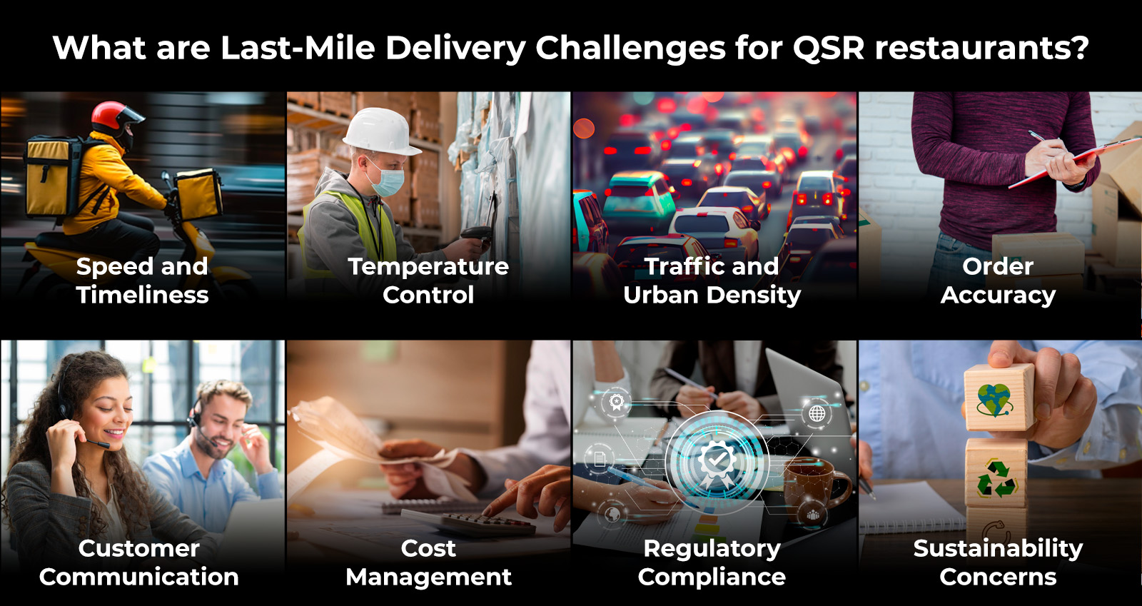 Last Mile Delivery-uitdagingen in de QSR-sector