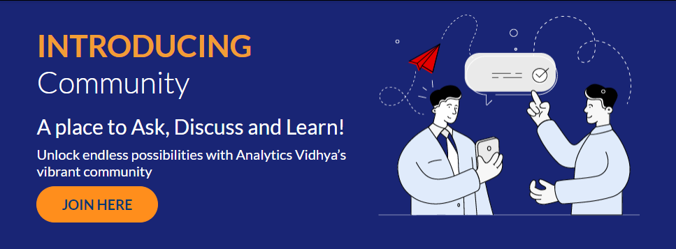 Analytics Vidhya Community Platform om te netwerken en klaar te worden voor een baan