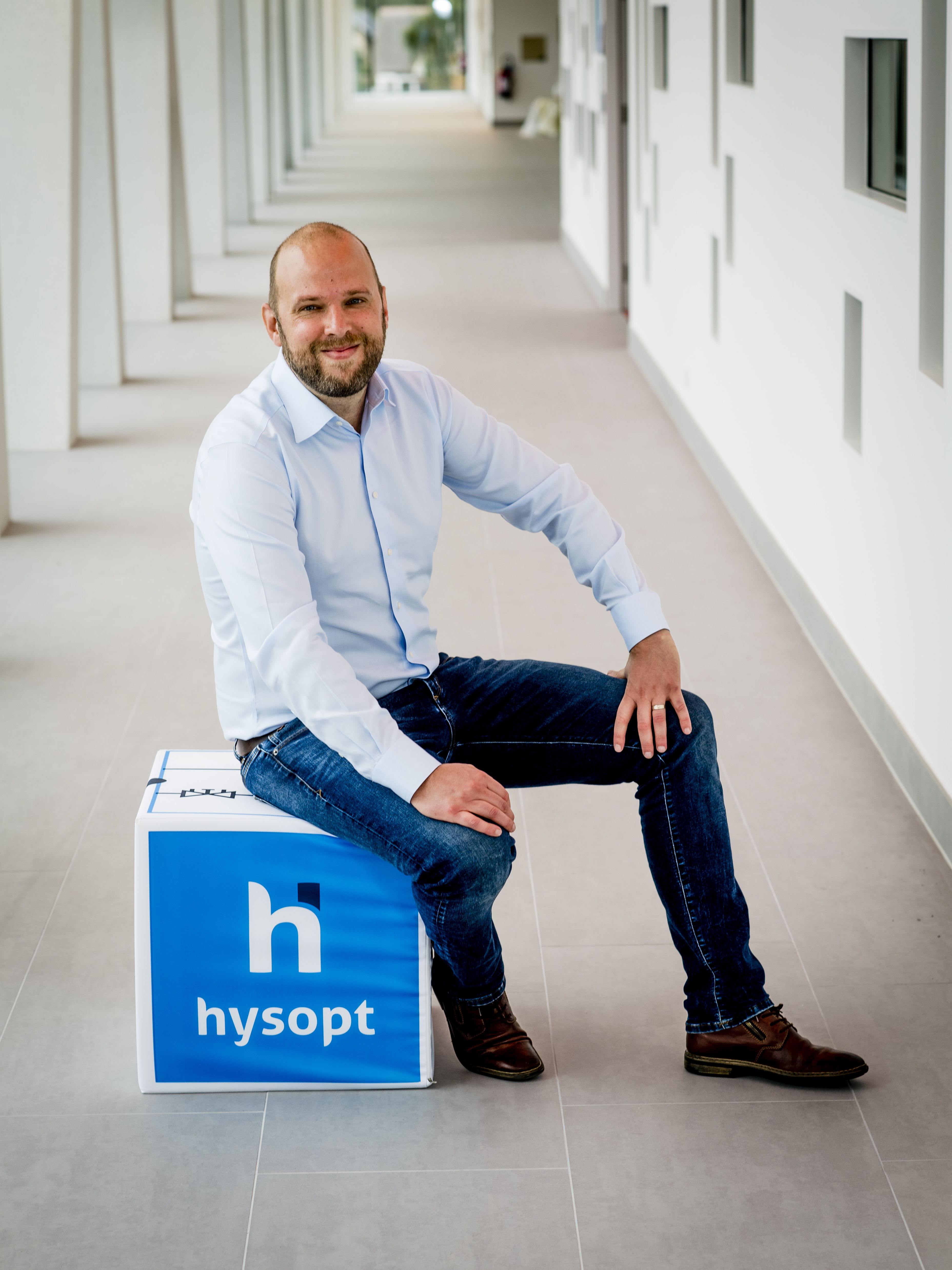 Roel Vandenbulcke, director ejecutivo y fundador de Hysopt