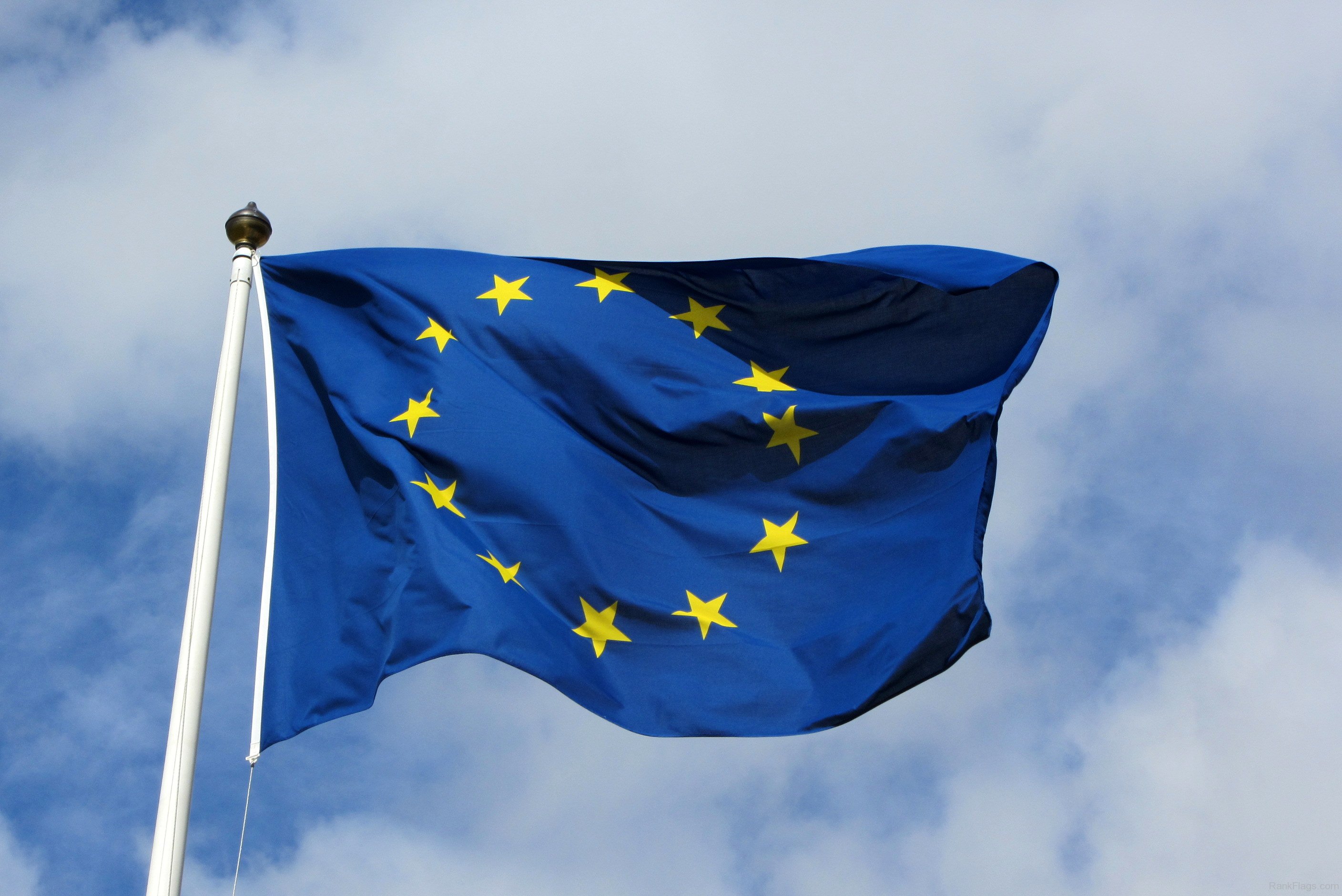 Vlag van de Europese Unie - RankFlags.com – Verzameling vlaggen
