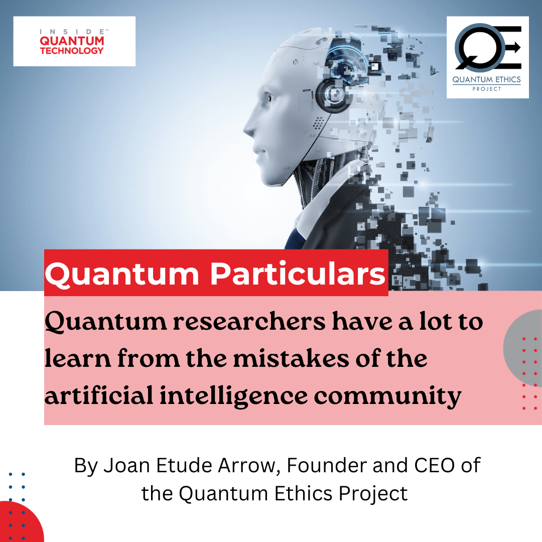 Joan Etude Arrow, Gründerin und CEO des Quantum Ethics Project, diskutiert die Rolle des Hype im Quantenmarketing.
