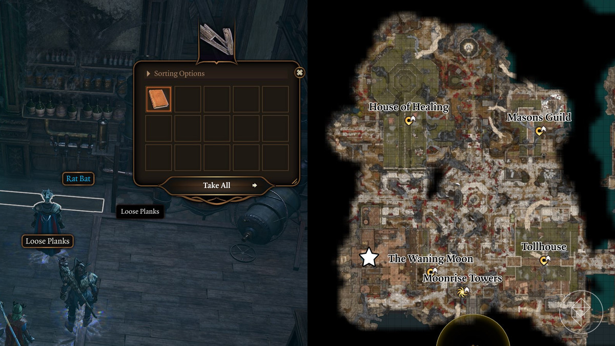 Location of Madeline’s Ledger in The Waning Moon in Baldur’s Gate 3.