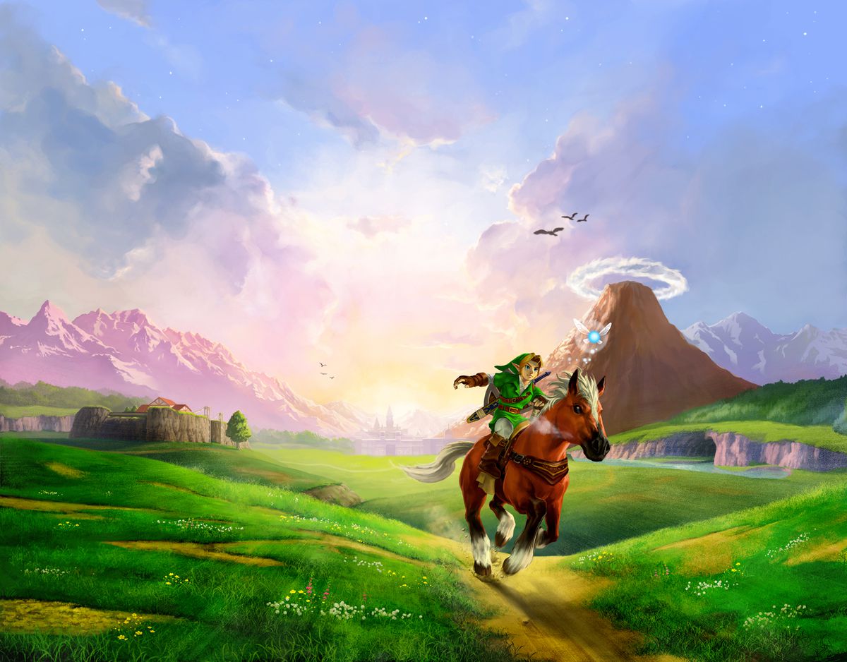 The Legend of Zelda: Ocarina of Time-kunstwerk