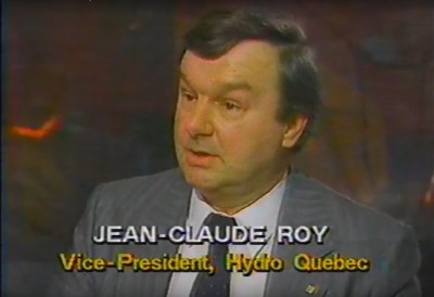 Jean-Claude Roy, Başkan Yardımcısı, Hydro Quebec