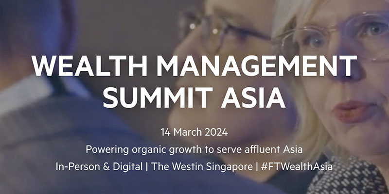 Wealth Management Summit Asien