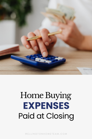 Home Buying Expenses Paid at Closing