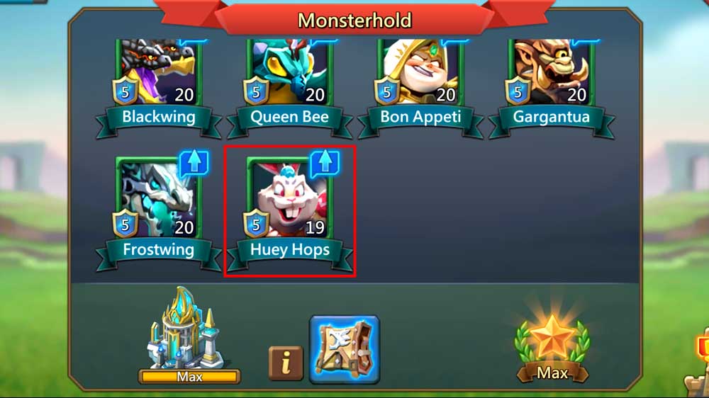 Huey Hop in Monsterhold