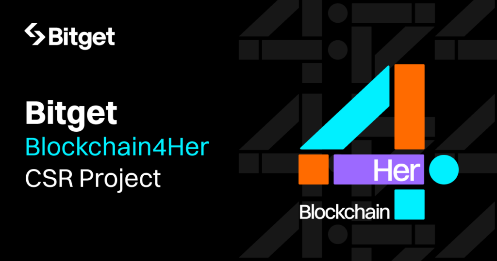 Ảnh cho bài viết - Bitget khởi động dự án Blockchain10Her trị giá 4 triệu đô la để trao quyền cho phụ nữ Web3