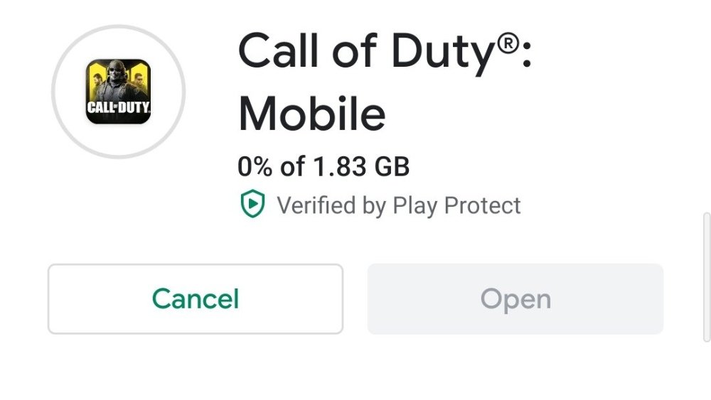 Installeer Call Of Duty: Mobiel opnieuw