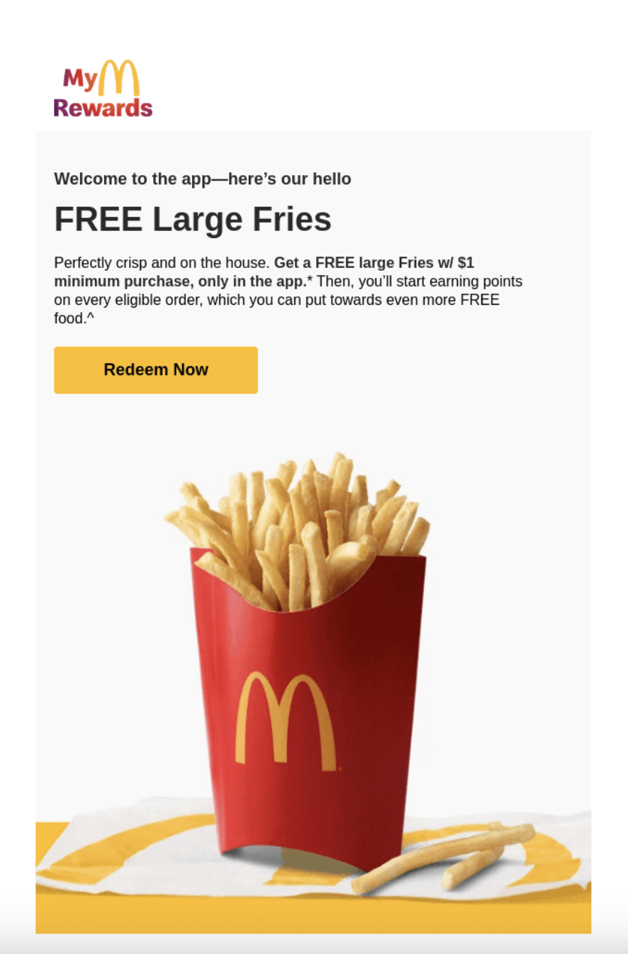 Marketingideeën voor restaurants: McDonald's