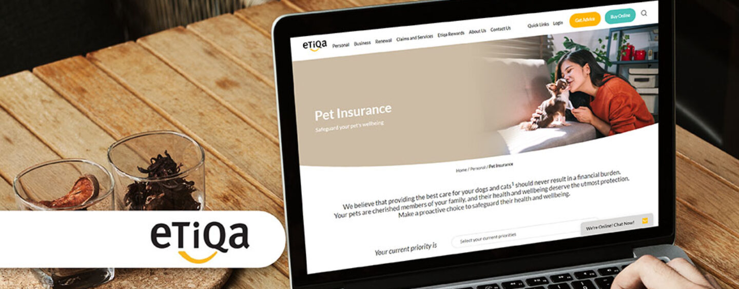 Etiqa, 싱가포르의 수의사 비용 상승 속에서 애완동물 보험 정책 개시
