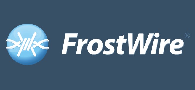 Logotipo de FrostWire oscuro