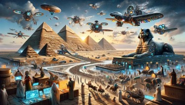 človeštvo in AI babilonski stolp