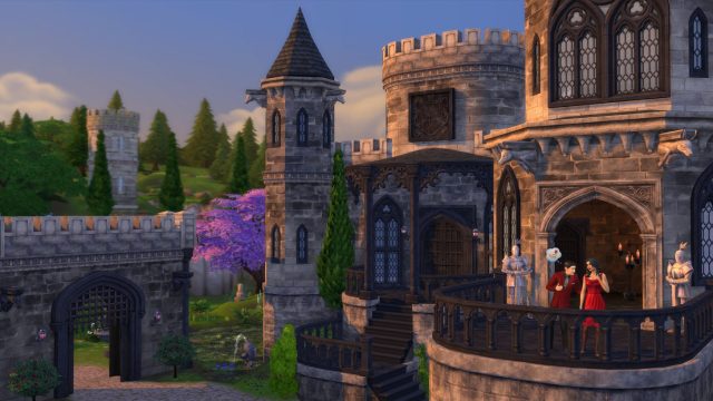 the sims 4 castle estate