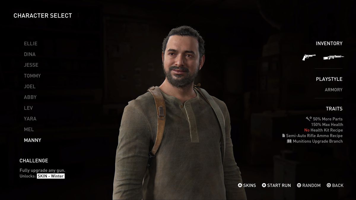 The Last of Us Part 2 Remastered'daki Manny'ye bir bakış